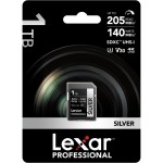 Lexar 1TB Professional Silver SDXC UHS-I 205MB/s Memory Card-V30