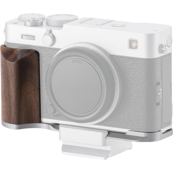 Tilta Mounting Baseplate with Wooden Grip for Fujifilm X-E5