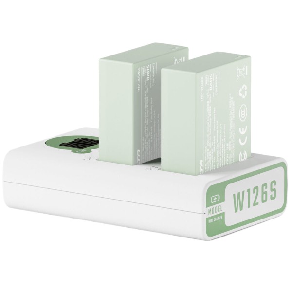 Tilta 2-Channel Battery Charger for NP-W126S Batteries