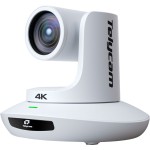 Telycam Vision+ 4KN NDI Auto Tracking & Live Streaming PTZ Camera with 12x Optical Zoom