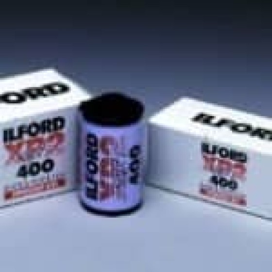 Ilford XP2 Super ISO 400 35MM 36 Exposure Black & White Film