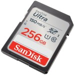 SanDisk Ultra 256GB SDXC UHS-I 150MB/s Memory Card - V10