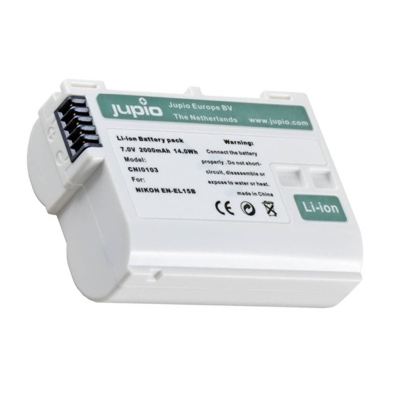 Jupio Nikon EN-EL15B Ultra 7.0V 2000mAh