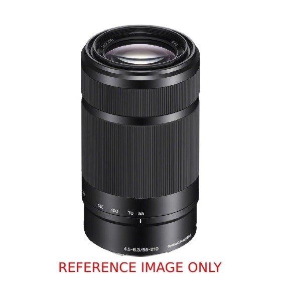 Sony 55-210mm F/4.5-6.3 OSS E-mount Black Lens - Second Hand