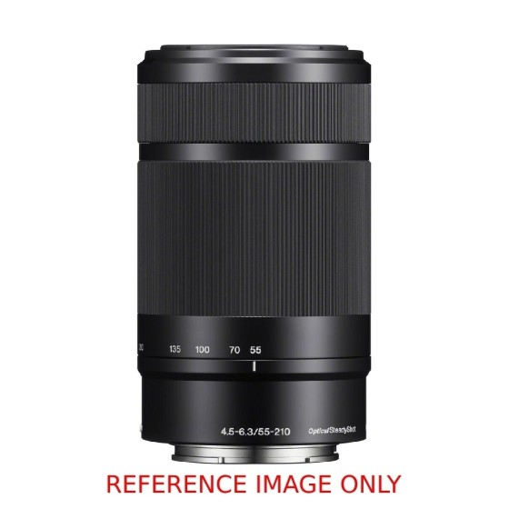 Sony 55-210mm F/4.5-6.3 OSS E-mount Black Lens - Second Hand