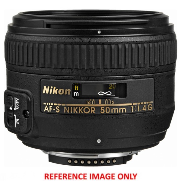 Nikon AF-S NIKKOR 50mm f1.4G Lens - Second Hand