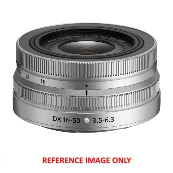 Nikon NIKKOR Z DX 16-50mm f/3.5-6.3 VR Silver Lens - Second Hand