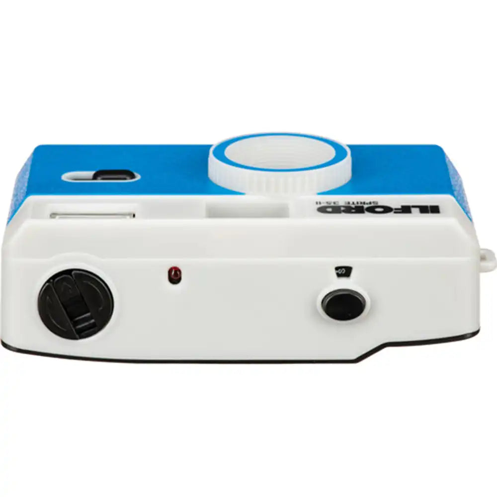Ilford Sprite35-II Reusable Camera - Silver & Blue